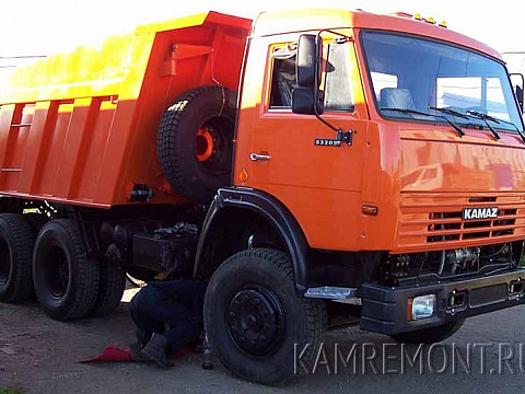 КамАЗ-65115, самосвал карьерный г/п 15 т, кол. формула 6х4, двиг. ЯМЗ-238